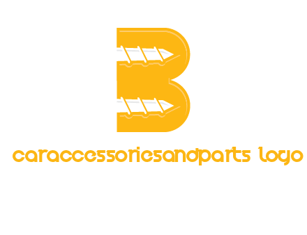 screws in letter B icon