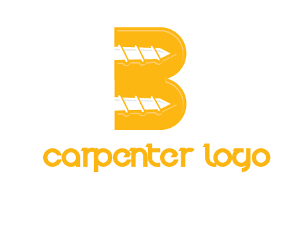 screws in letter B icon