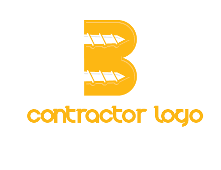 screws in letter B icon