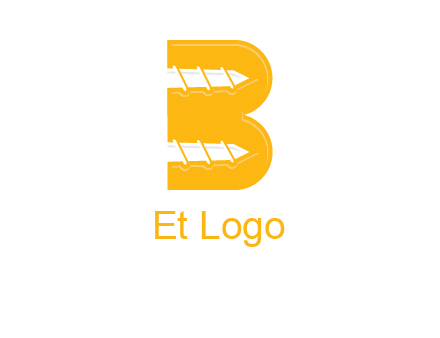 screws in letter B icon