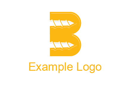 screws in letter B icon