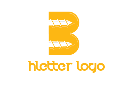 screws in letter B icon