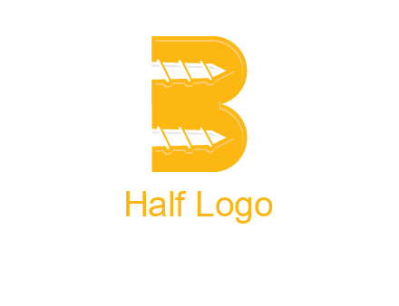 screws in letter B icon