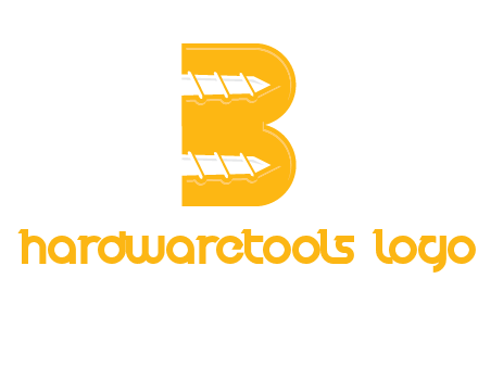 screws in letter B icon