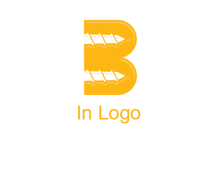 screws in letter B icon