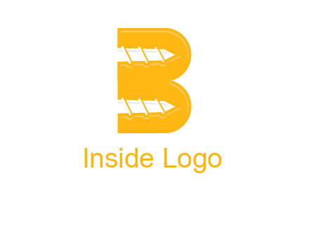 screws in letter B icon