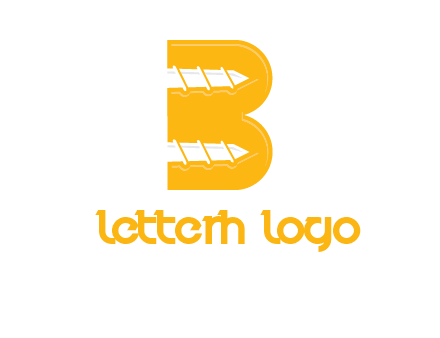 screws in letter B icon