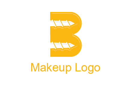 screws in letter B icon