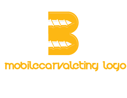 screws in letter B icon