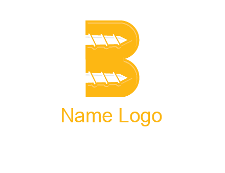 screws in letter B icon