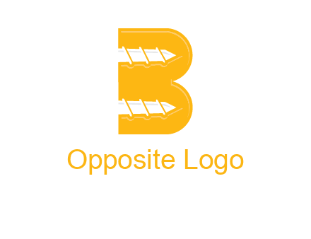 screws in letter B icon