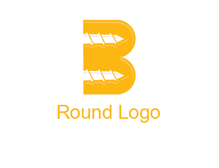 screws in letter B icon