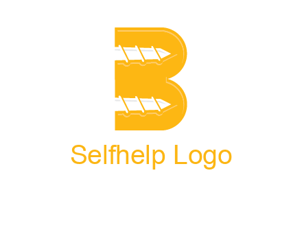 screws in letter B icon