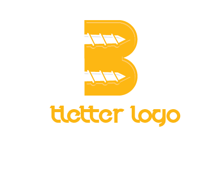 screws in letter B icon