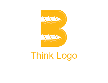screws in letter B icon