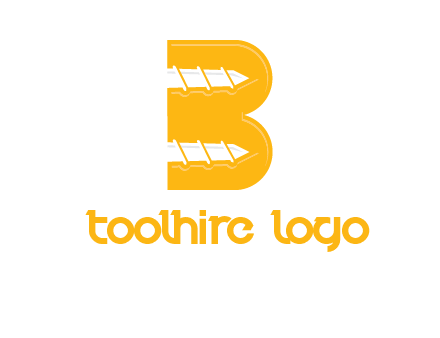 screws in letter B icon