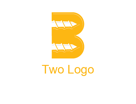 screws in letter B icon
