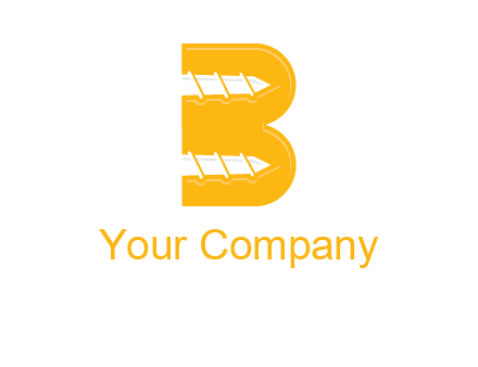 screws in letter B icon