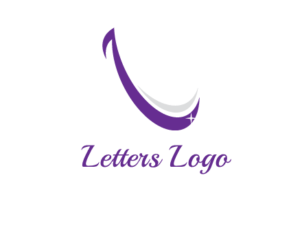 smile and letter L logo