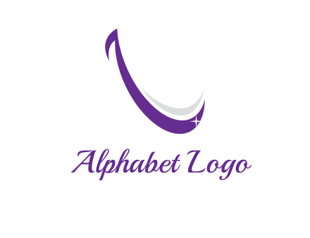 smile and letter L logo