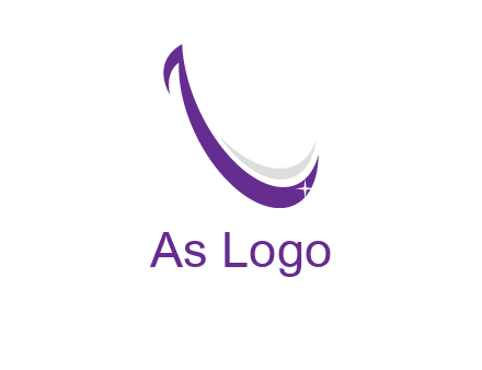 smile and letter L logo