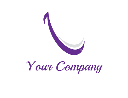 smile and letter L logo