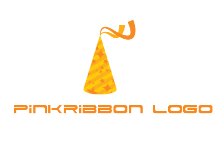 party hat with ribbon icon