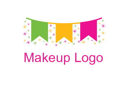 party celebration flag logo