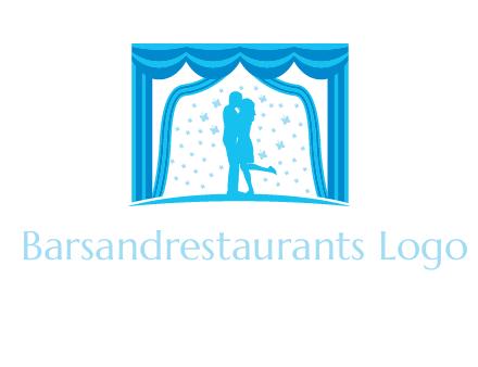 lovers in theater logo