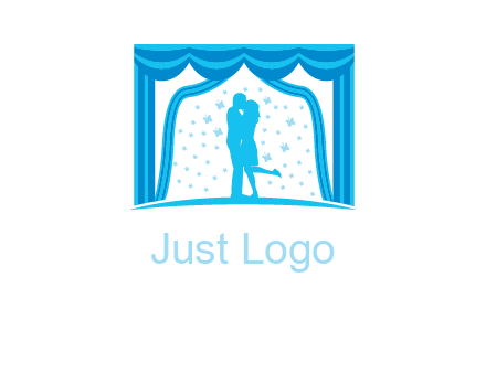 lovers in theater logo
