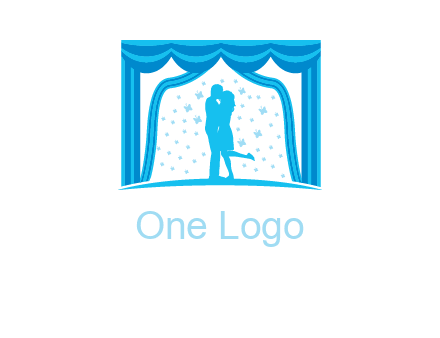 lovers in theater logo