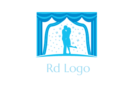 lovers in theater logo