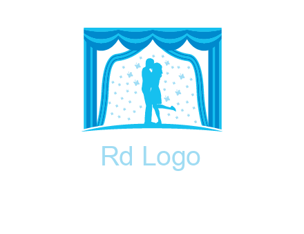 lovers in theater logo