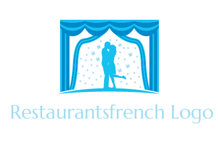 lovers in theater logo