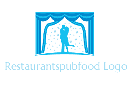 lovers in theater logo