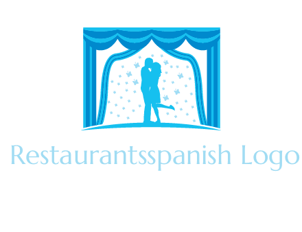lovers in theater logo