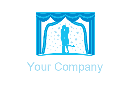 lovers in theater logo