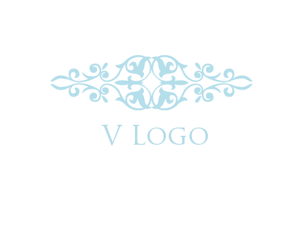 victorian ornament logo