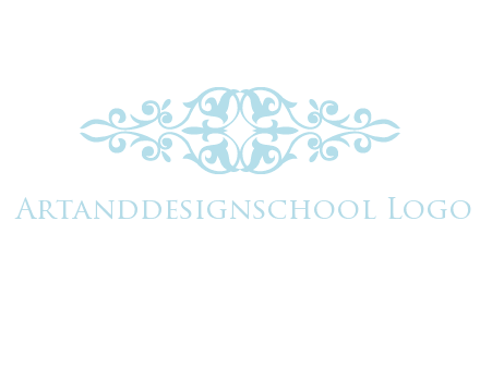 victorian ornament logo