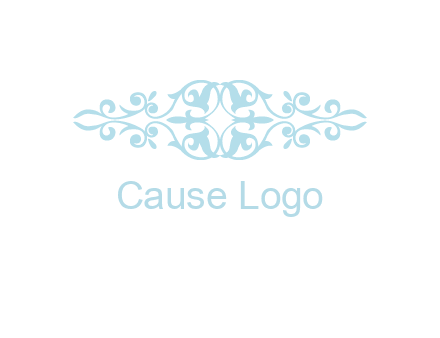 victorian ornament logo