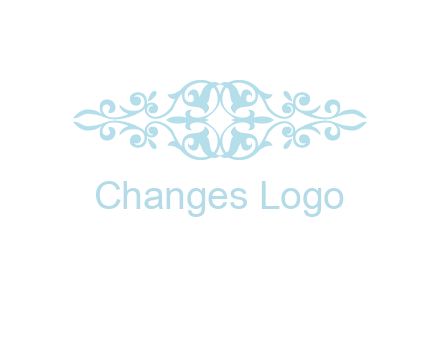 victorian ornament logo