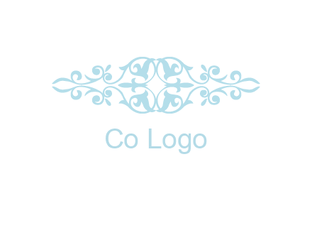 victorian ornament logo