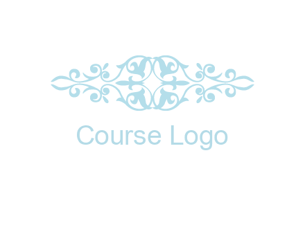 victorian ornament logo