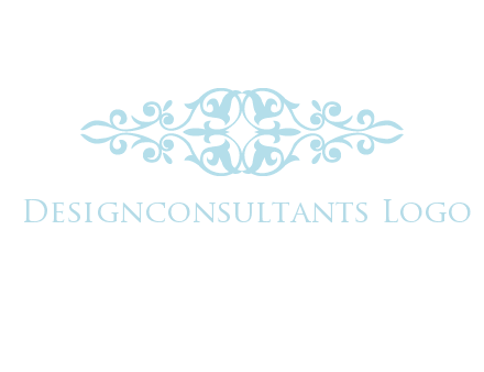 victorian ornament logo