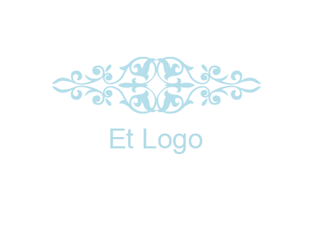 victorian ornament logo