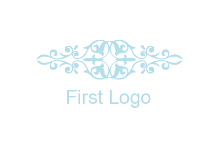 victorian ornament logo