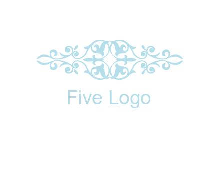 victorian ornament logo