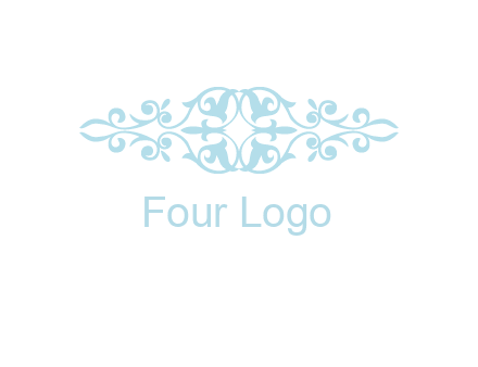 victorian ornament logo