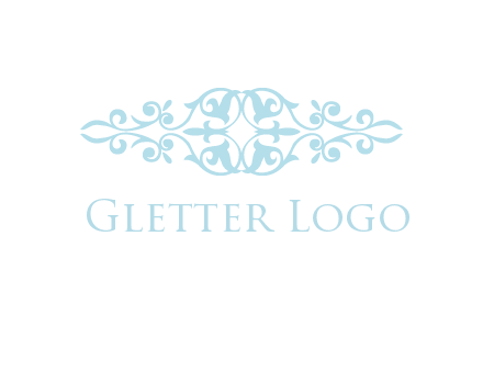 victorian ornament logo