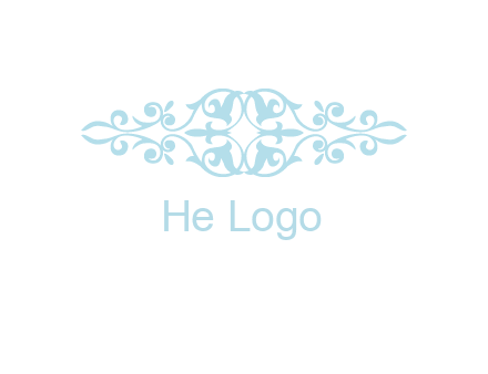 victorian ornament logo